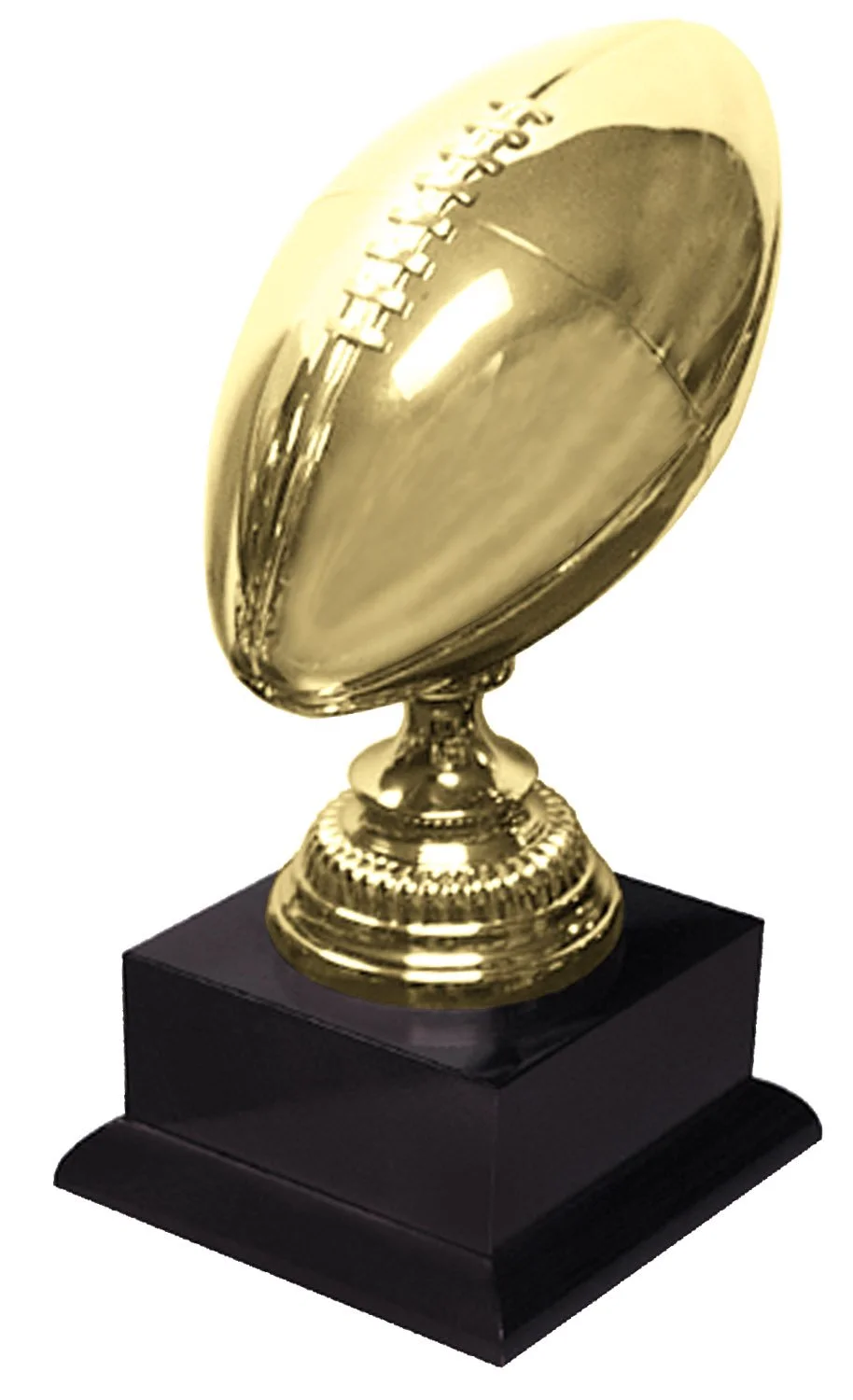 Metal Gold Football Award 14.5" (Includes Engraving)