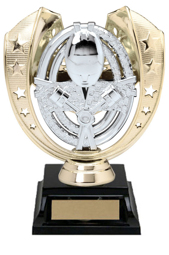 Ribbon Racing Trophy 6" (Includes Engraving)