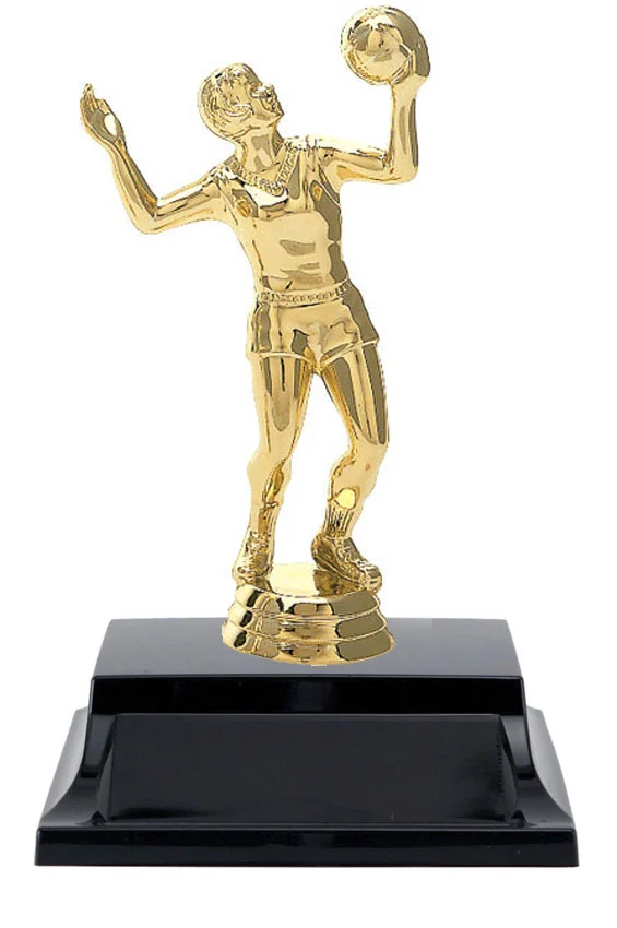 Female Volleyball Trophy 6.5"  (Includes Engraving)