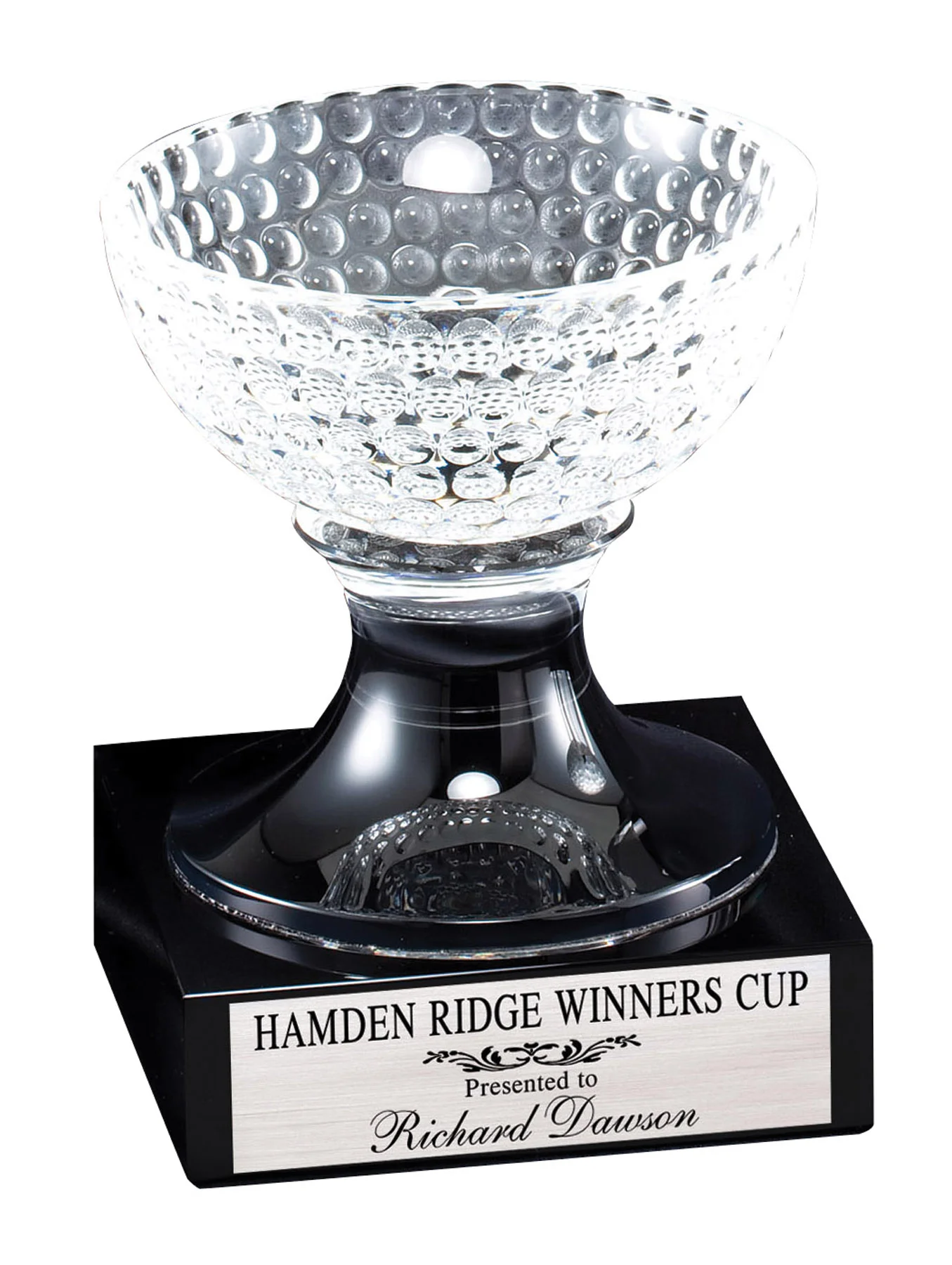 The Oakhill Crystal Bowl Award 7" (Includes Engraving)