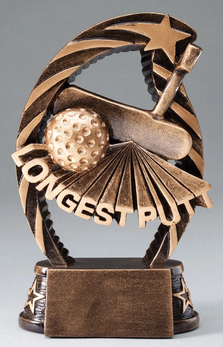 Longest Putt Resin 6.5" (Includes Engraving)
