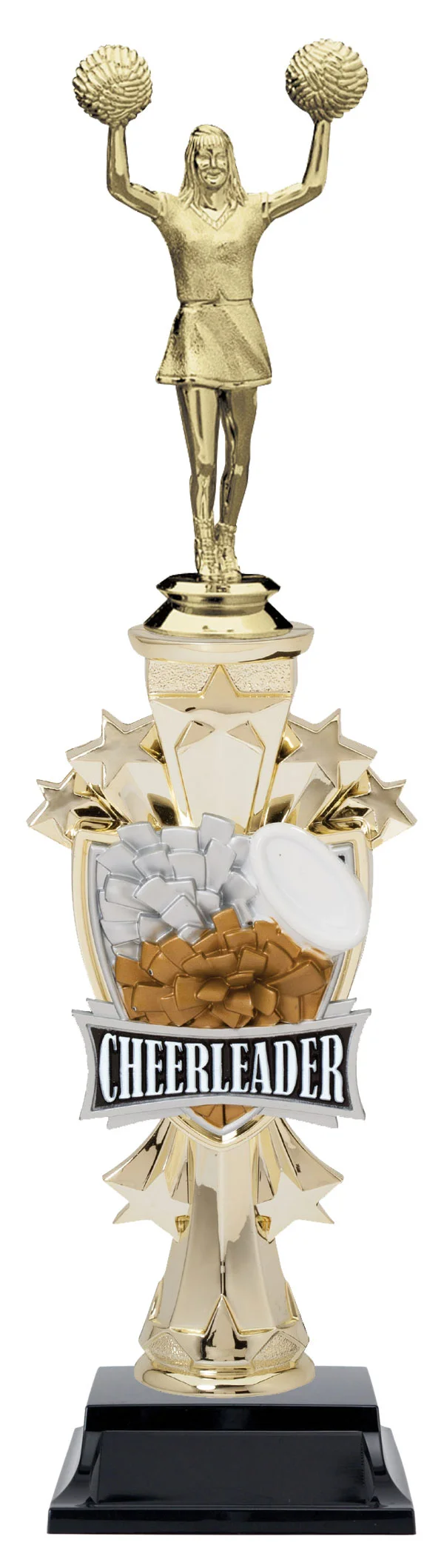 Cheerleading Trophy 14" Female (Includes Engraving)