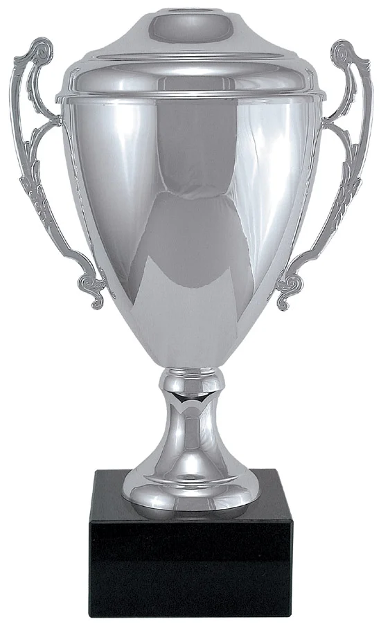 The Armoury Italian Silver Cup with Lid- 7 Sizes (Includes Engraving)