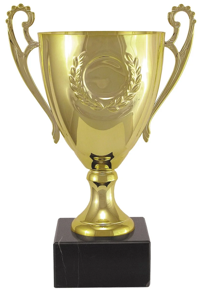 The Emblem Gold Cup- 3 Sizes (Includes Engraving)