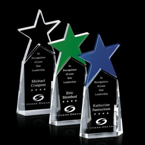 Vernon Star Award- 3 Sizes (Engraving Included)