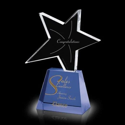Falcon Star Award 8" (Engraving Included)