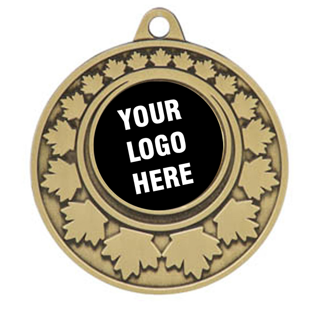 Maple Leafs Custom Medal 2" (with ribbon) — Trophy Gallery Canada, Shop