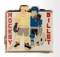 Hockey Billet Lapel Pin
