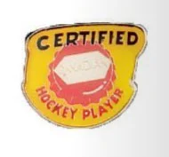 Certified Hockey Player Lapel Pin
