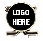 Custom Hockey Lapel Pin (Includes Custom Logo)