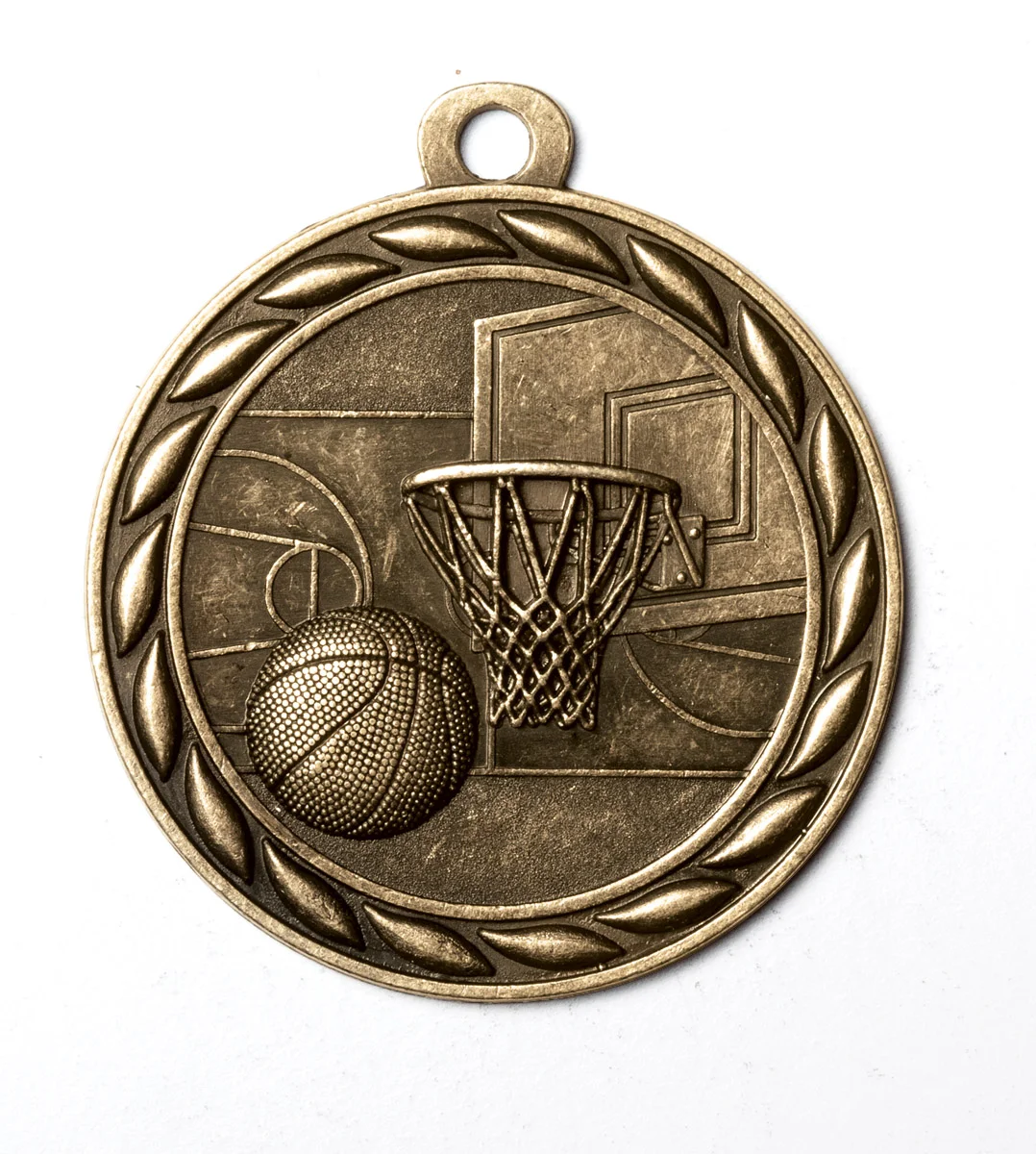 Classic Basketball Medal 2" (Includes Ribbon)