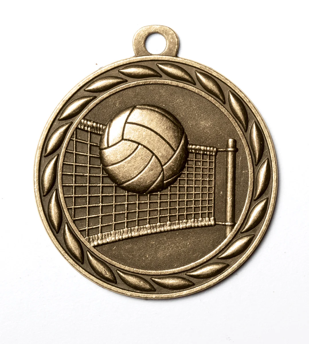 Classic Volleyball 2" Medal (Includes Ribbon)