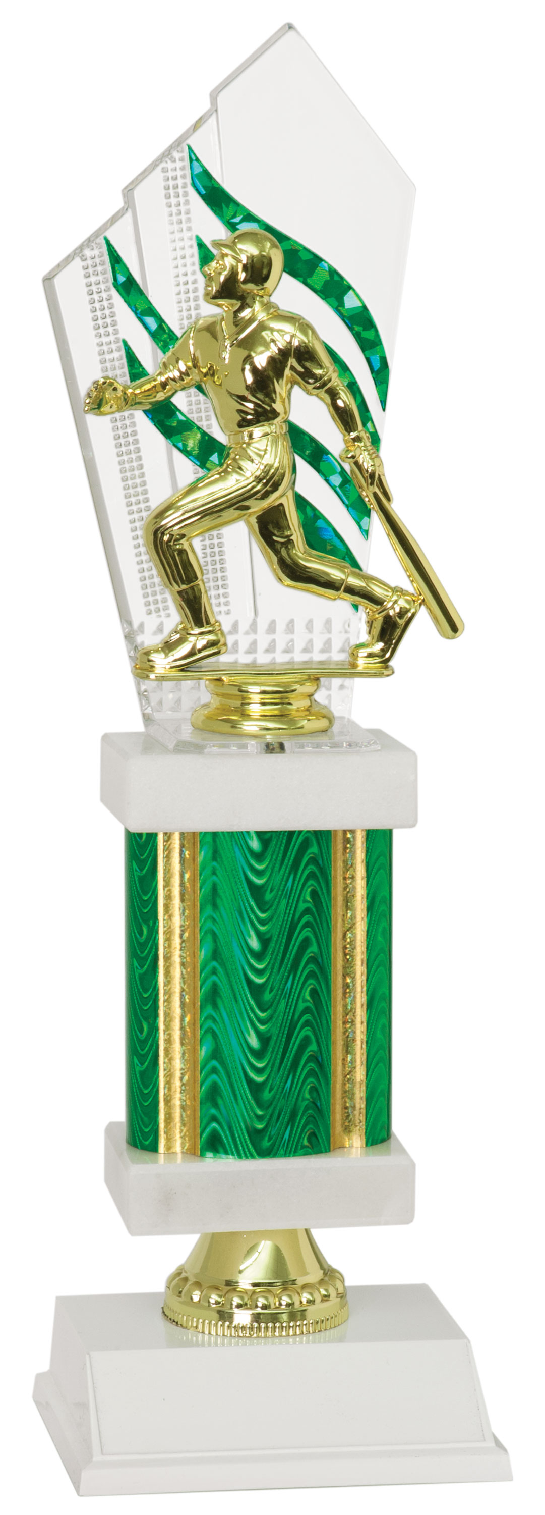 Diamond Back Trophy Includes Engraving 14" (Choose Color)