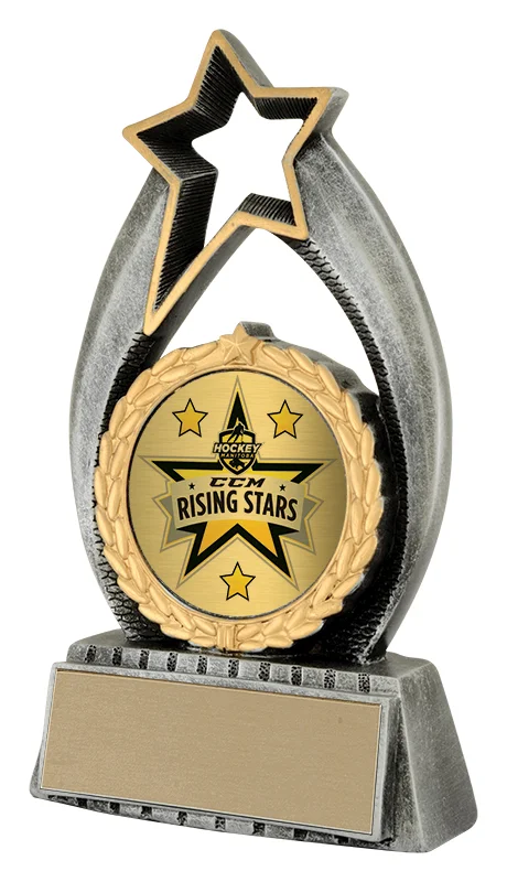 Starlight Hockey Trophy 2" Custom Logo- 2 Sizes (Includes Engraving)