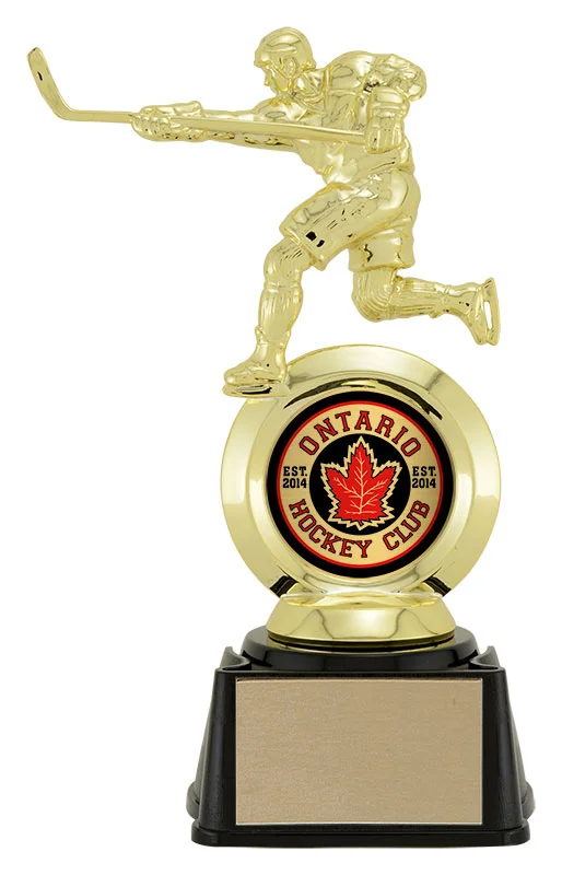 First Choice Hockey Trophy 8.25" (Includes Engraving and Custom Logo)