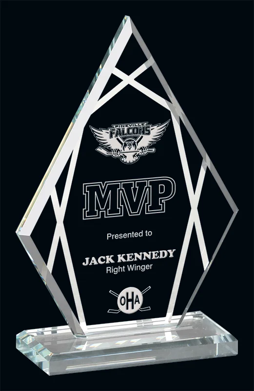 Argentina Hockey Glass Award 7.625" (Includes Engraving)
