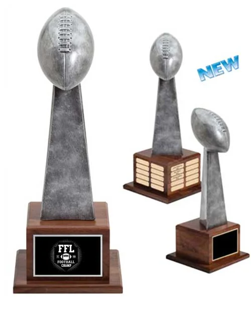 Fantasy Football Annual Trophy 23" (Header Engraving Included)