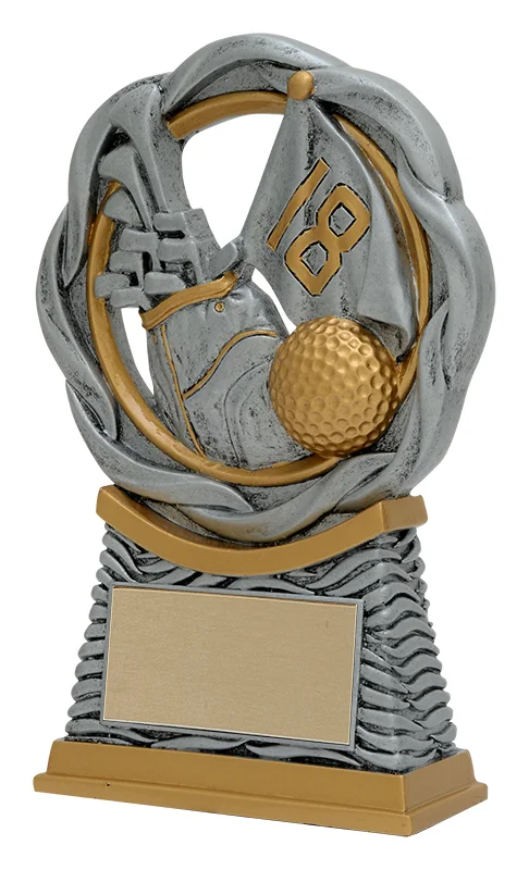 Resin Fusion Golf Trophy- 2 Sizes (Includes Engraving)
