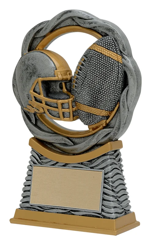 Fusion Football Trophy- 2 Sizes (Includes Engraving)