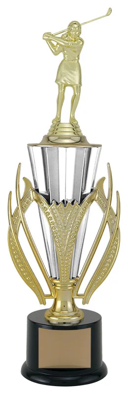 Vanguard Silver Golf Trophy- 2 Sizes (Includes Engraving)
