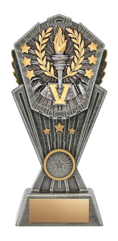 Victory Cosmos Resin Trophy- 4 Sizes (Includes Engraving)