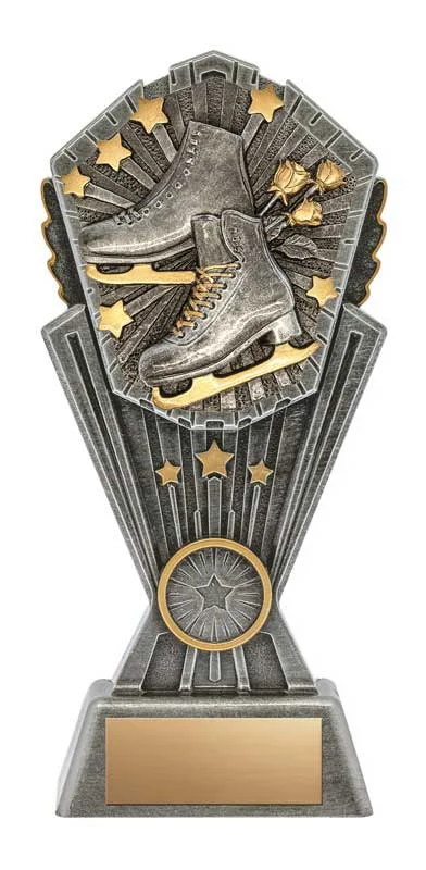 Figure Skating Cosmos Resin Trophy- 4 Sizes (Includes Engraving)