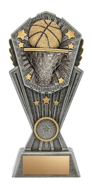 Cosmos Basketball Resin Trophy- 4 Sizes (Includes Engraving)