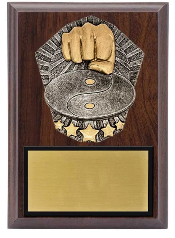 Karate Plaque 5x7" (Includes Engraving)