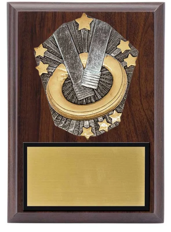 Ringette Plaque 5x7" (Includes Engraving)