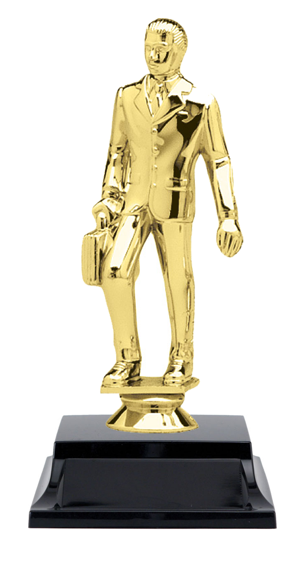 Business Man  Trophy 7"  (Includes Engraving)