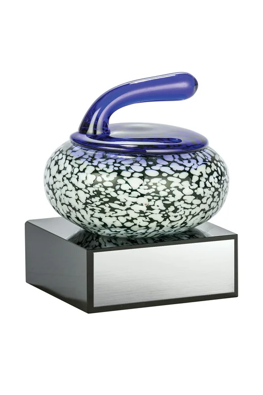 Art Glass Curling 4.375" (Includes Engraving)