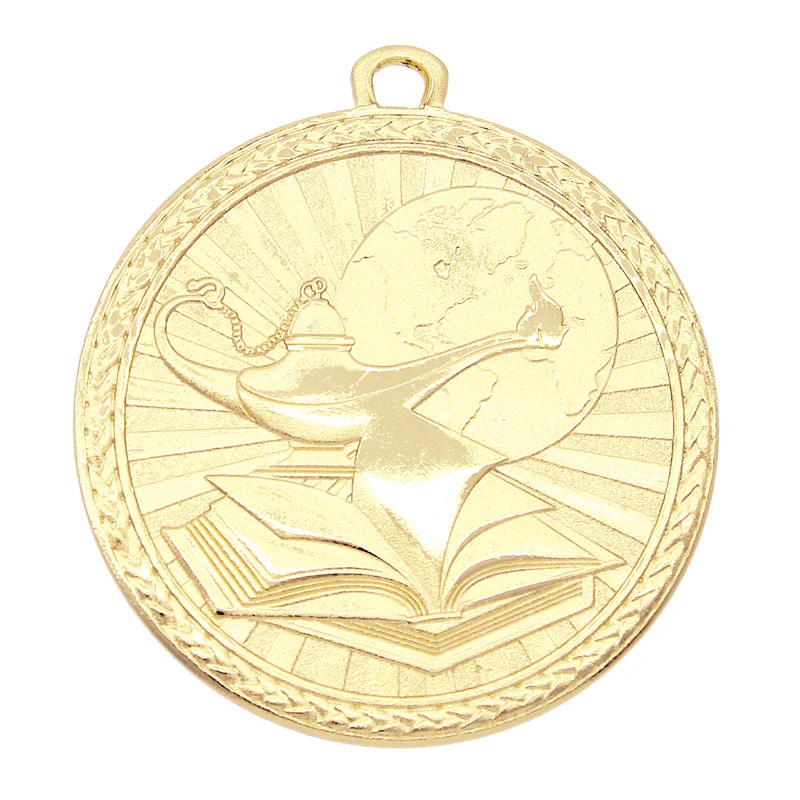 Triumph Lamp of Knowledge Medal 2" (Includes Ribbon)