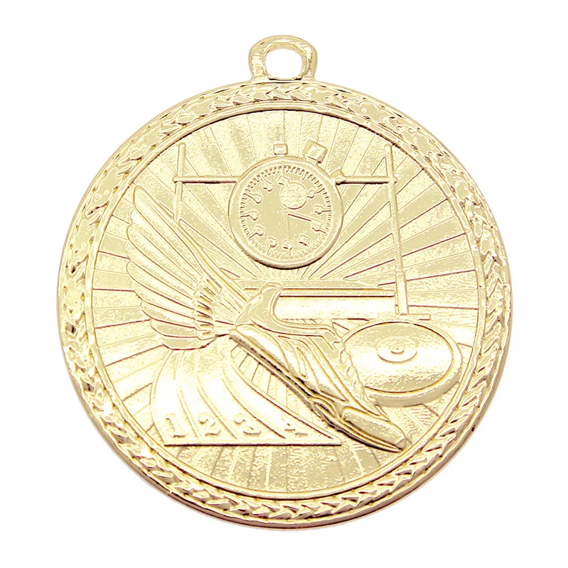 Triumph Track and Field Medal 2" (Includes Ribbon)