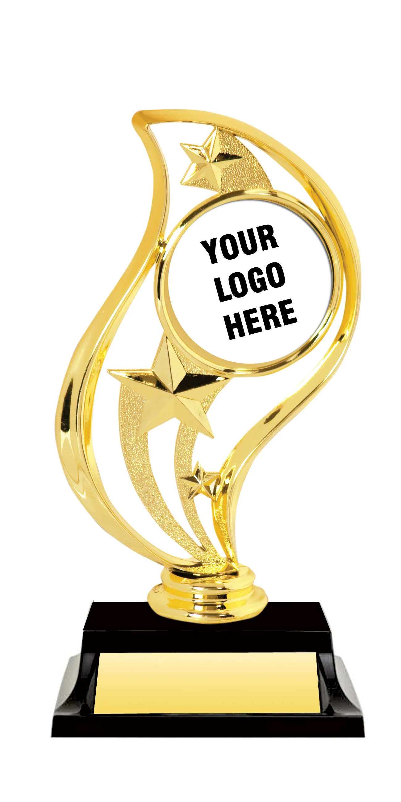 Inside Flame Trophy 7" (Includes Engraving)