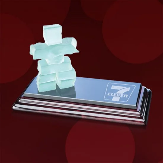 Micro Inukshuk Award on Sommerville Base- 5 Sizes (Includes Engraving)