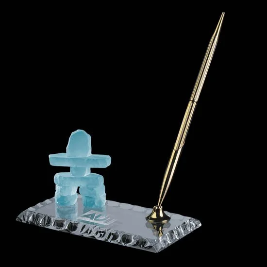 Inukshuk Penholder 6” x 4” (Includes Engraving)