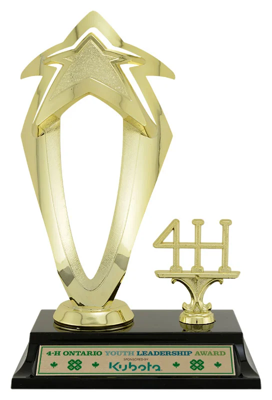 4-H Canada 8.5" Trophy (Includes Engraving)