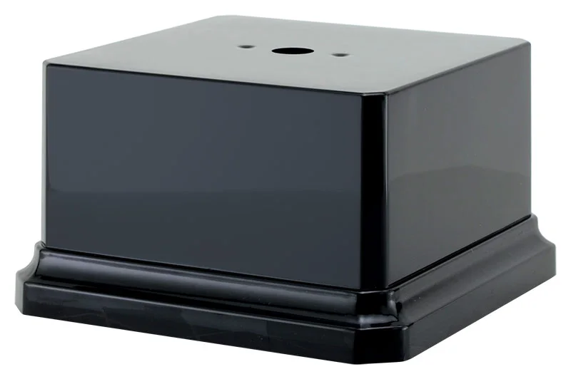 Moulded Plastic Base 5 5/16” x 5 5/16” x 2 7/8”