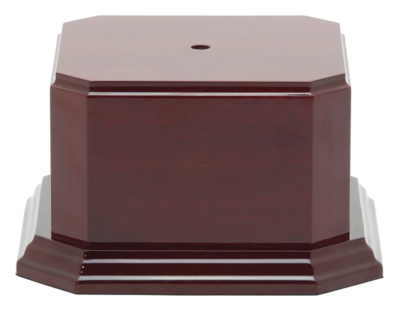 Rosewood Laminate Monument Base 6.75”x 6.75” x 3.75”