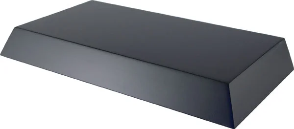 Black Semi-Gloss Stackable Base 8”x 3 7/8”x 1.25”