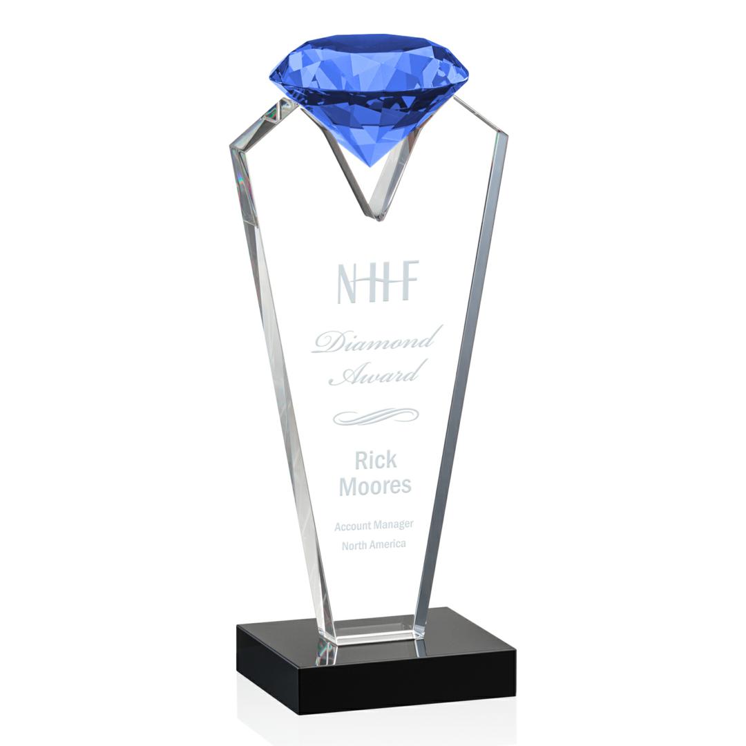 Endeavour Award Sapphire- 3 Sizes (Engraving Included)
