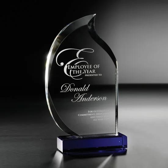 Bossier Flame Award 9.75" (Engraving Included)