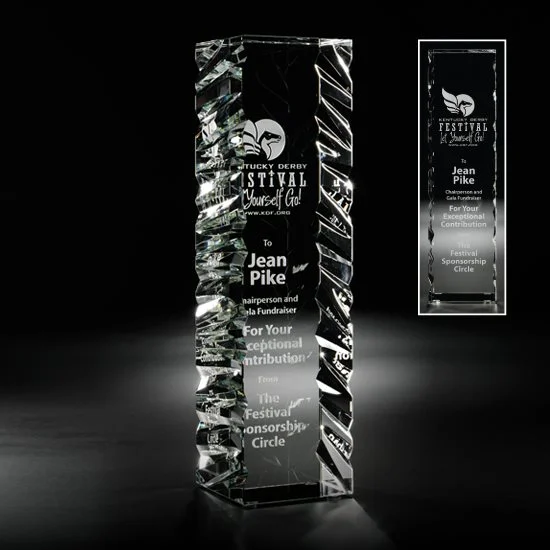 Kaleidoscope Tower Award 12" (Engraving Included)