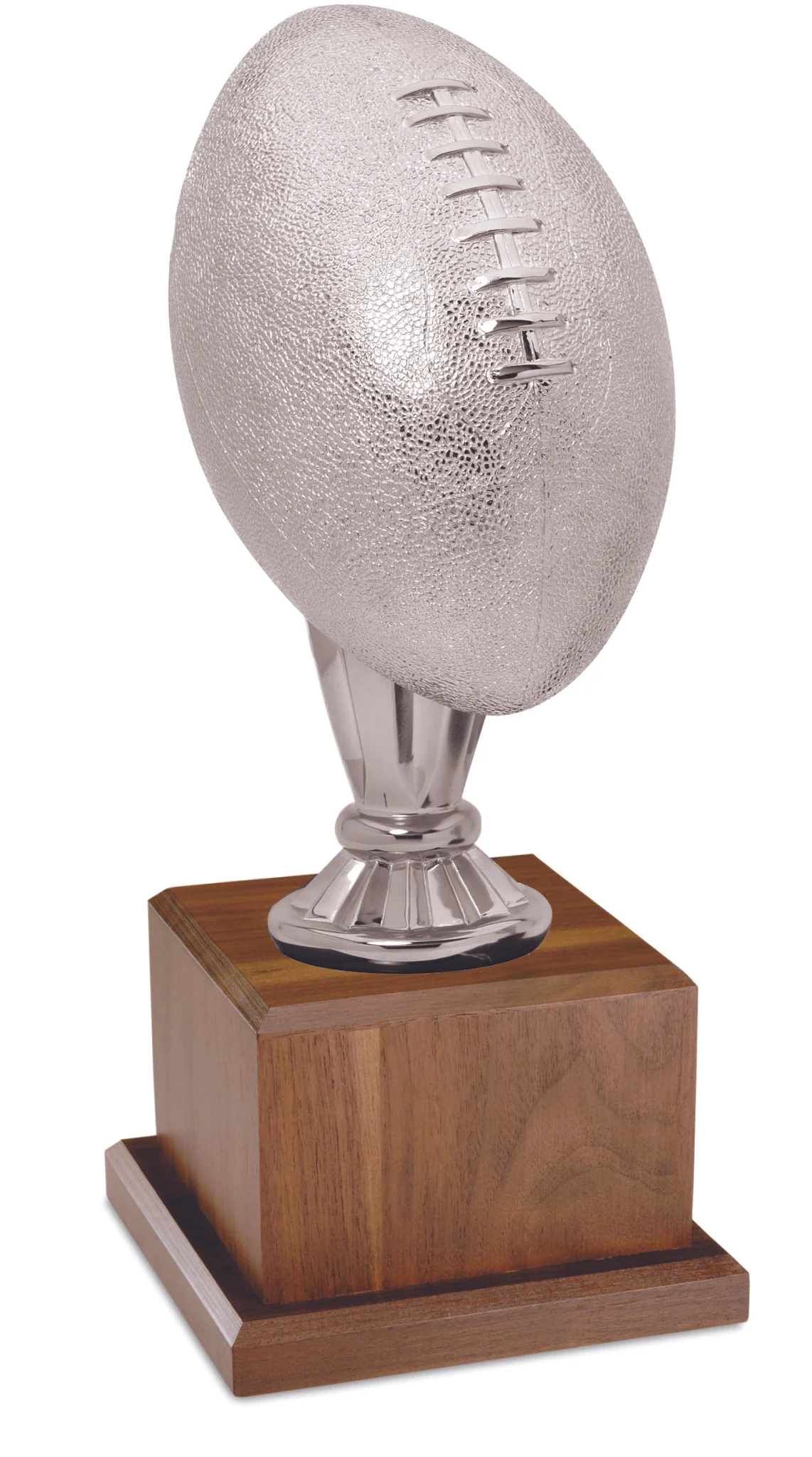 Silver Football XL Keeper 15" (Includes Engraving)