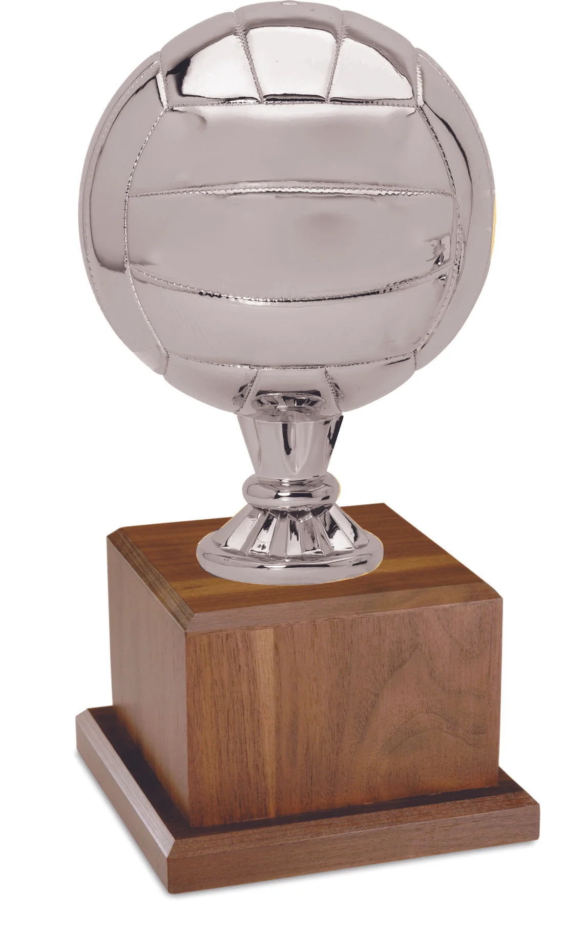 Silver Volleyball Trophy 16" (Includes Engraving)