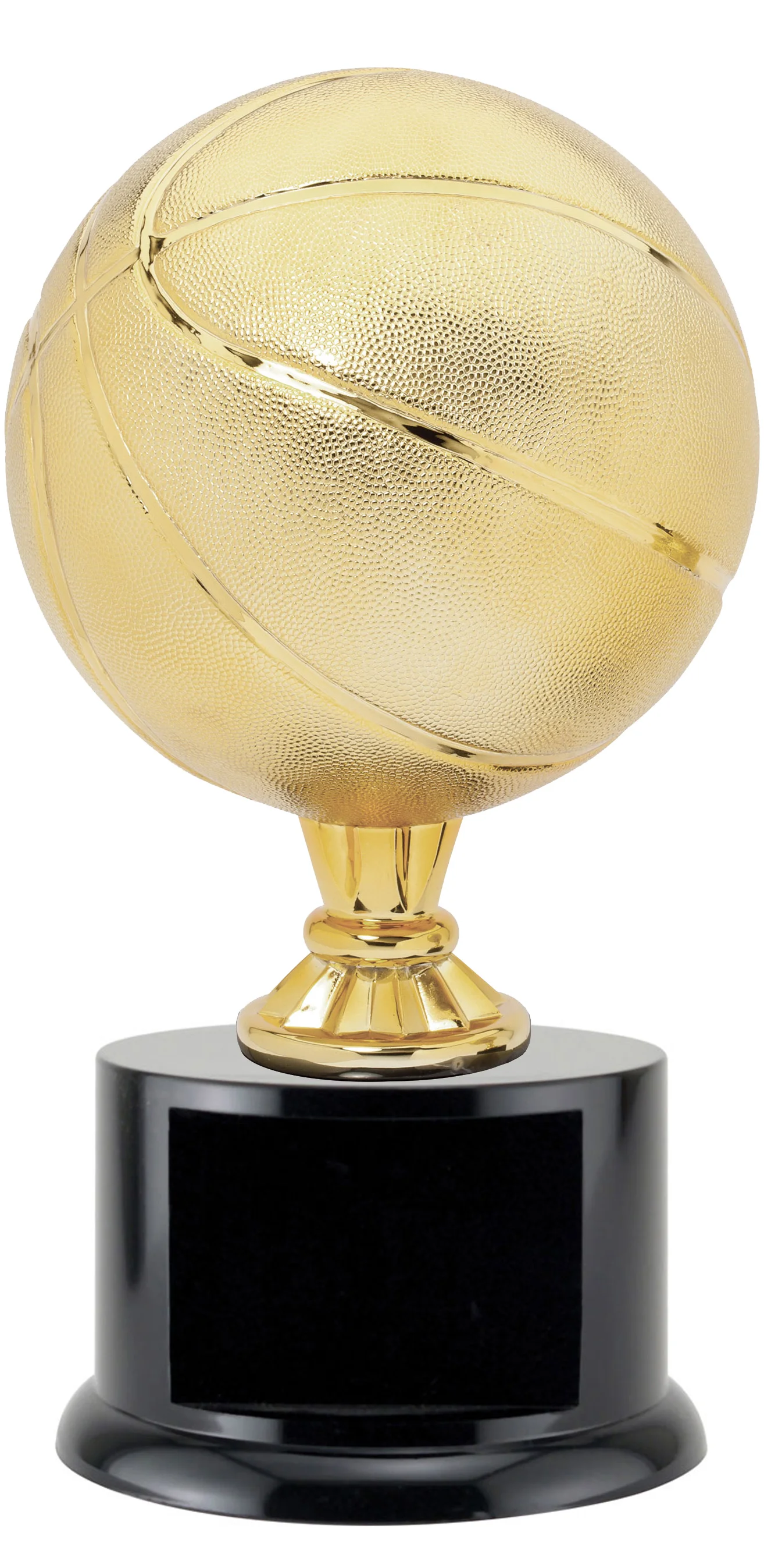 Gold Basketball Game Ball Keeper 15" (Includes Engraving)