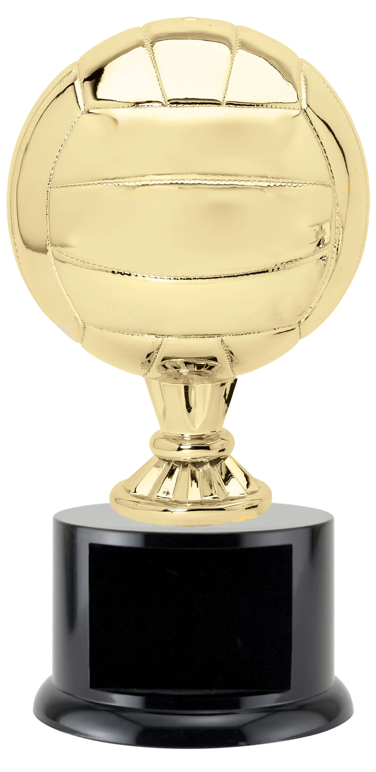 Gold Volleyball Game Ball Keeper 15" (Includes Engraving)
