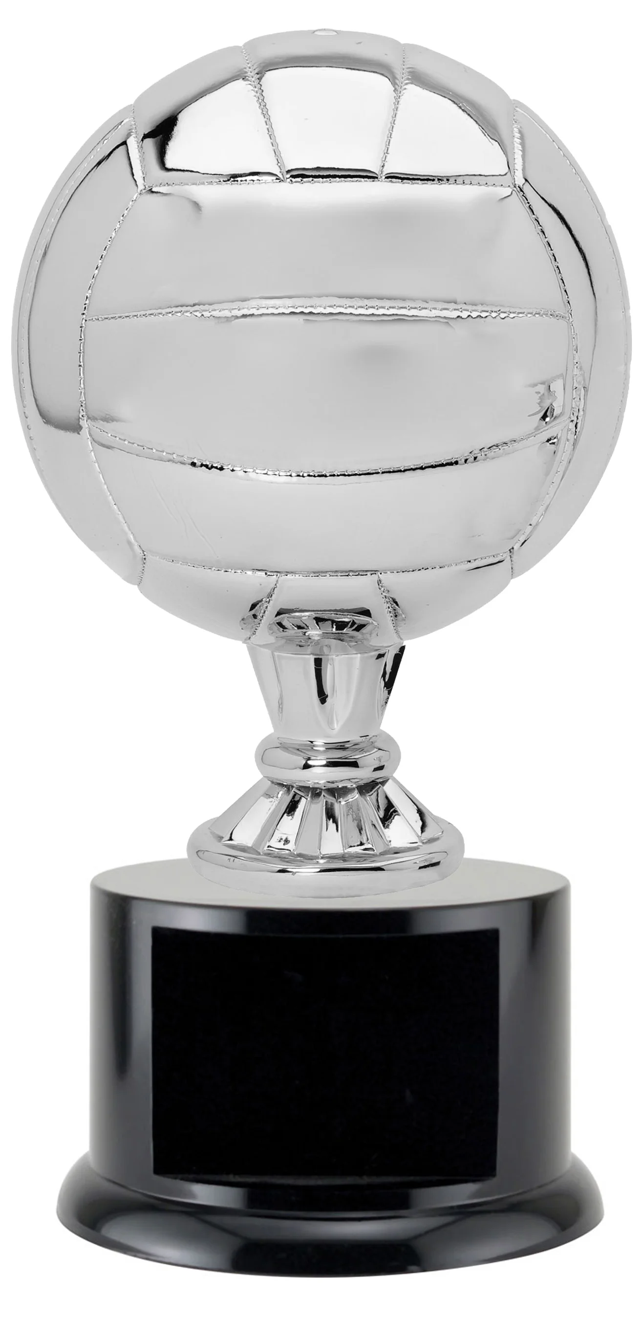 Silver Volleyball Game Ball Keeper 15" (Includes Engraving)