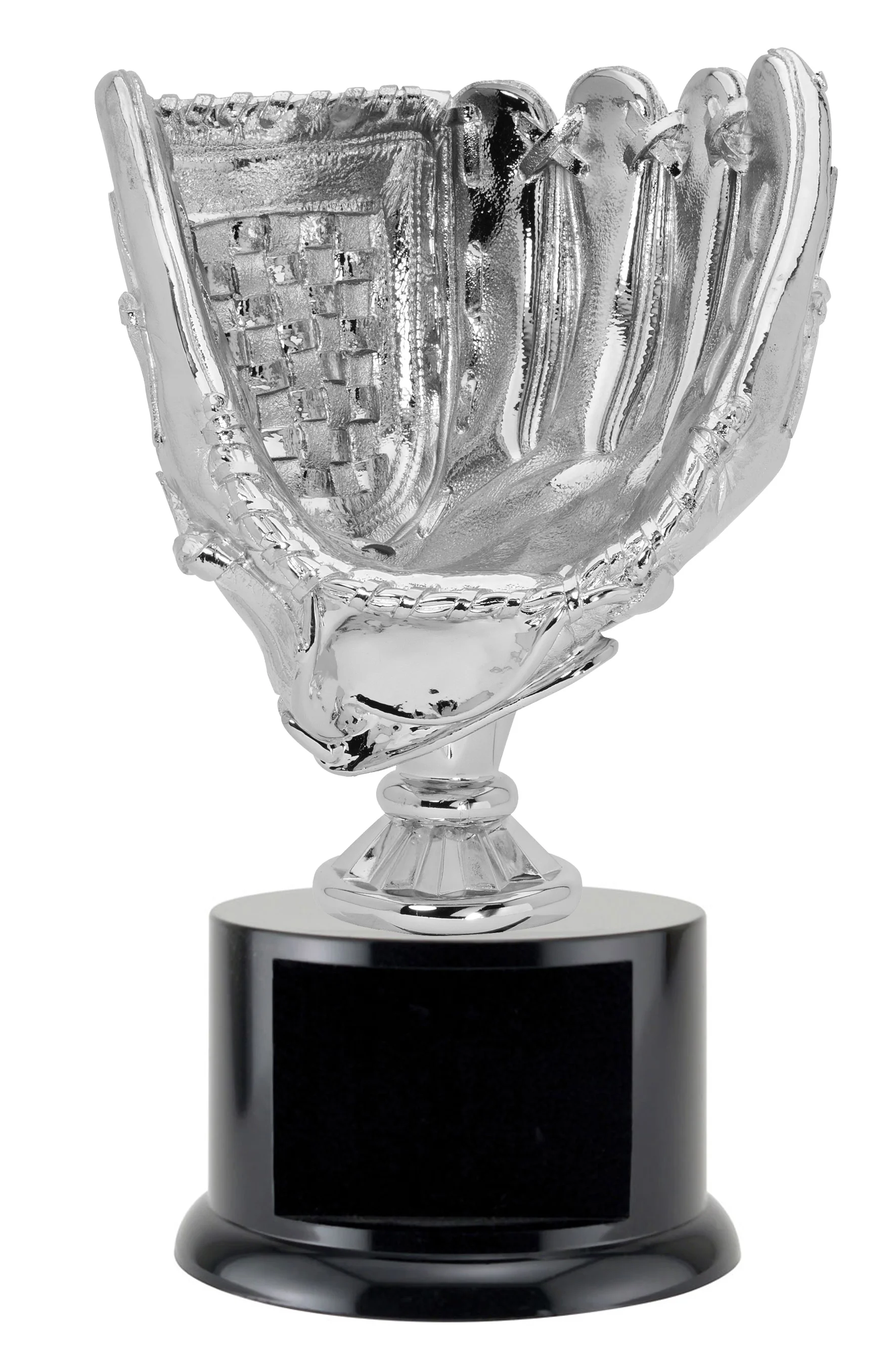Silver Baseball Glove Keeper 15" (Includes Engraving)