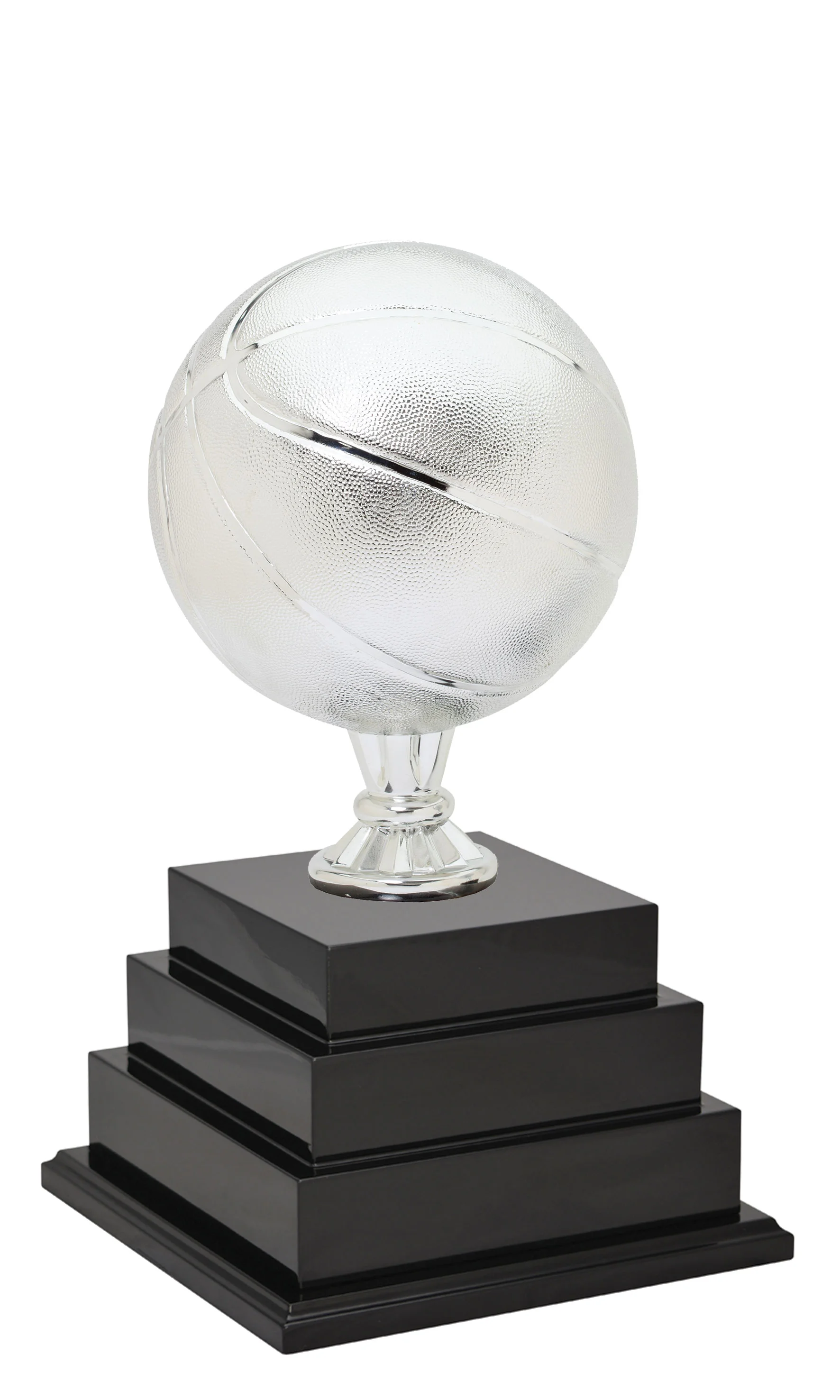 Silver Basketball Game Annual 17.5" (Includes Engraving)